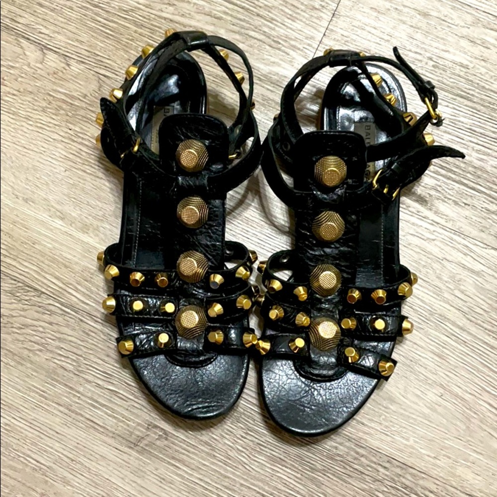 Balenciaga gladiator studded Sandals